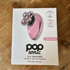 BNIB pop sonic 5.0 shaver